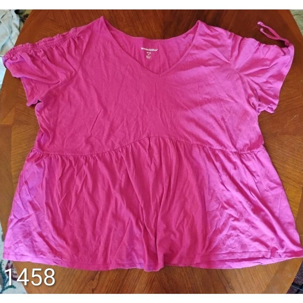 Woman Within Ladies Top Size: 2X (26/28) (1458)